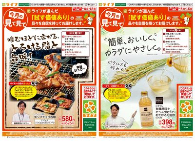 今月の見て見て