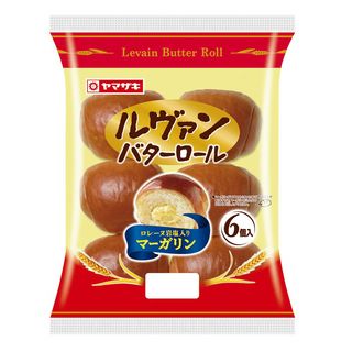 山崎製パン ルヴァン バターロールマーガリン入り 6個入