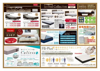 3/14・15 フランスベッド 決算大開放セール(ウラ)