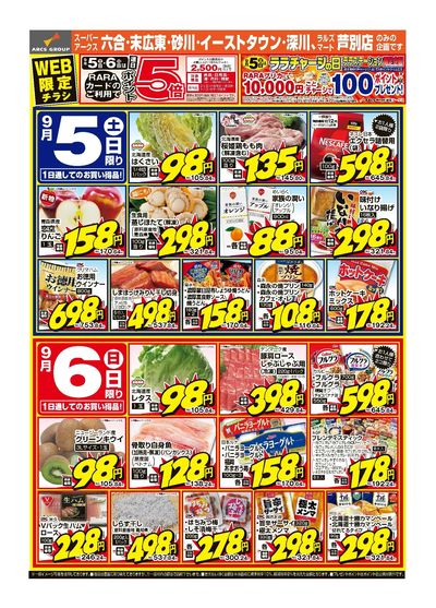 9/5-6日号 WEB限定チラシ