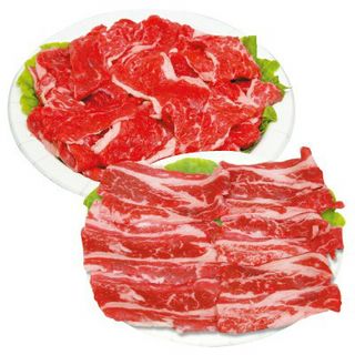 牛バラ切落し/牛バラうす切り カルビ焼き用