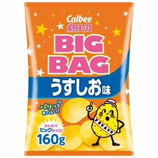 カルビー ポテトチップス ビッグバッグ うすしお味 160g