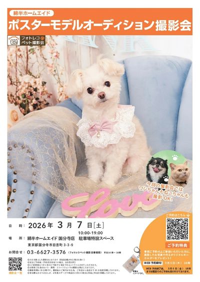 ポスターモデルオーデション