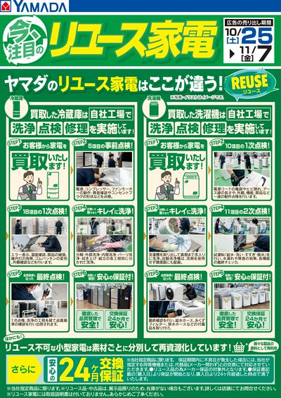 今注目のリユース家電