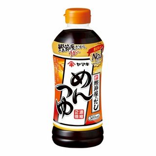 お1人様2点限り ヤマキ めんつゆPET 500ml