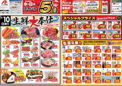 6月10日開始チラシ:表