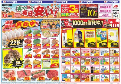 9月23日開始チラシ:表