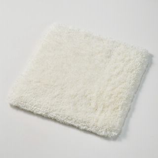 洗えるパズルラグマット シャギー アイボリー