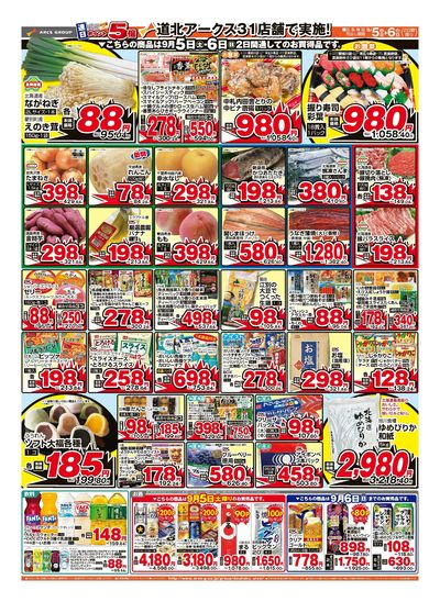 9/5-6日号 チラシ裏