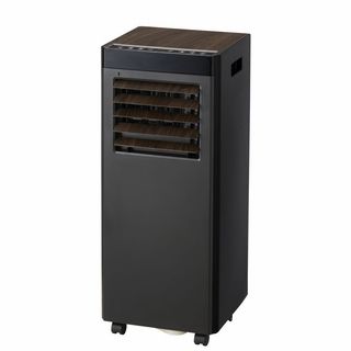 オートルーバー付 ポータブルエアコン MOKUME ブラックウッド QS619 BW