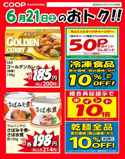 6月21日お買得品