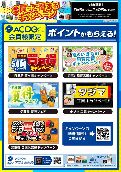 8月のキャンペーンをご紹介!