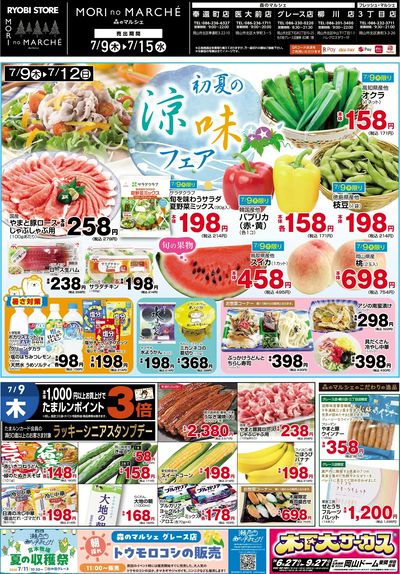 7月9日~7月15日チラシ:おもて