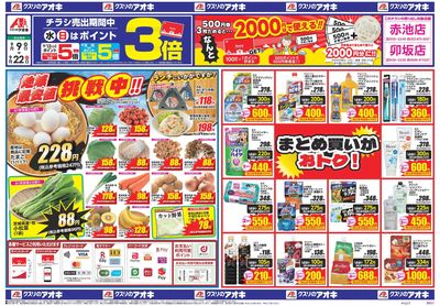 9月9日開始チラシ:表