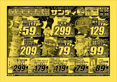 最新のチラシをチェック