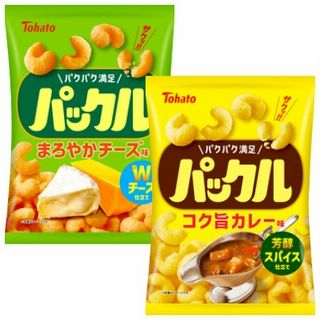 パックル(まろやかチーズ味/コク旨カレー味)