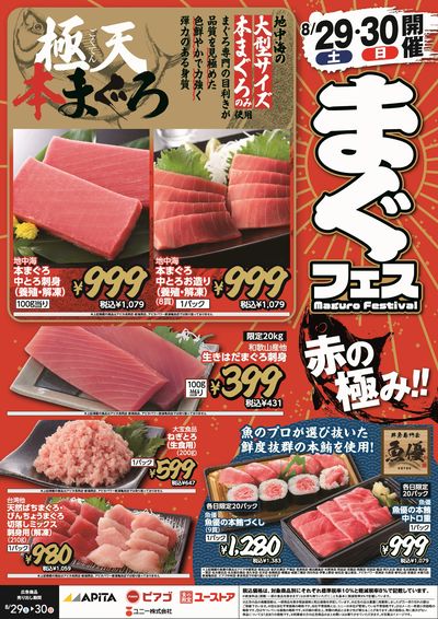 8月29日(土) ~8月30日(日)