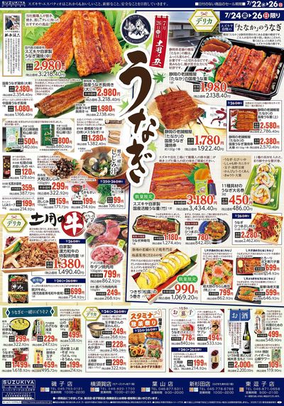 うなぎ表面