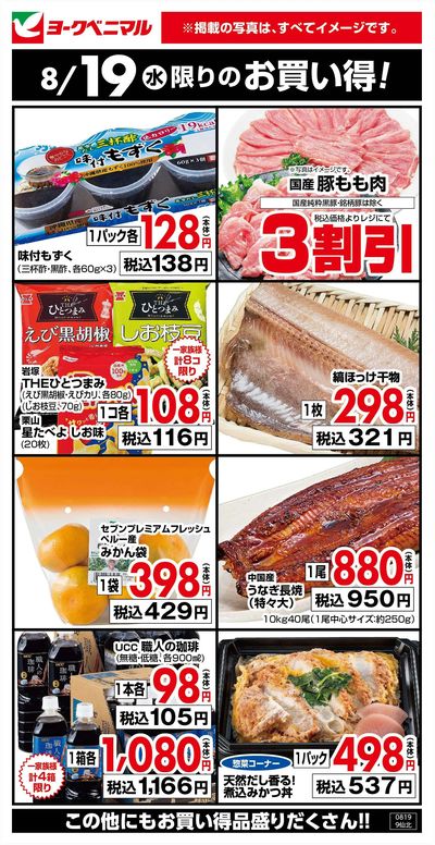 8/19限りのお買い得!