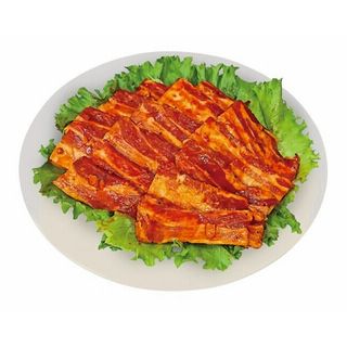 フランス産豚肉味付カルビ焼用(バラ)(解凍)