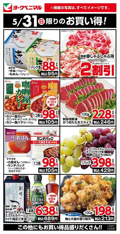 5/31限りのお買い得!