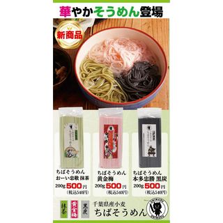 ちばそうめん各種
