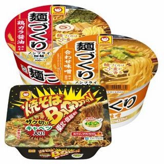 麺づくり(鶏ガラ醤油/合わせ味噌)/焼そばバゴォーン