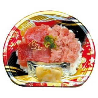 鉄火とすきみ丼