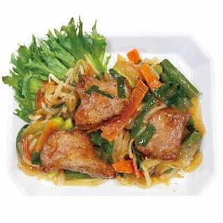 豚レバニラ炒め