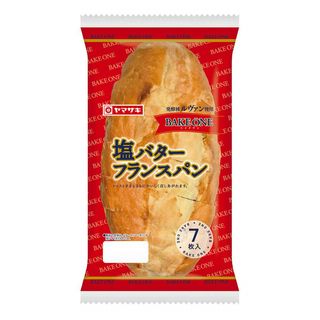 山崎製パン 塩バターフランスパン 7枚入