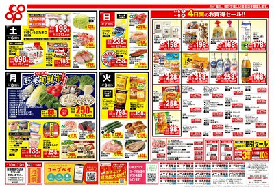 6/06(土)~6/09(火)チラシ 裏
