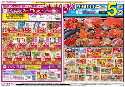 6/20号 韓国フェア/お客さま感謝デー:オモテ