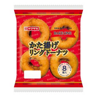 山崎製パン かたあげリングドーナツ 8個入