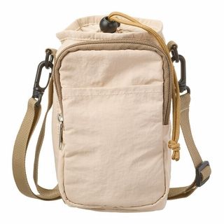 スマホが入るボトルカバー ライトベージュ 幅14.5cm 高さ21.5cm