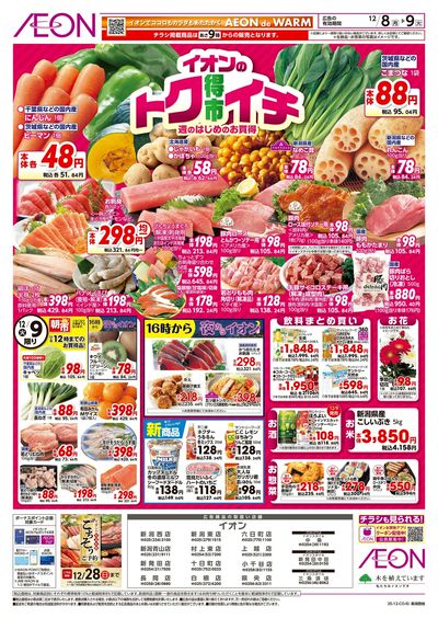 12/8号 イオンのトクイチ:表面