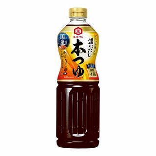 お1人様2点限り キッコーマン 濃いだし本つゆ 1000ml
