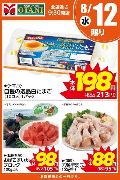 本日の日替わり商品はこちら!