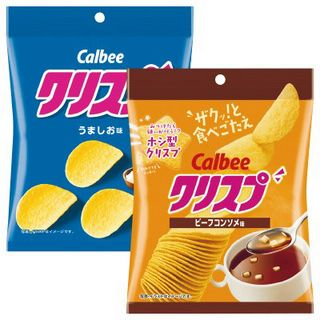 クリスプ(うましお味/ビーフコンソメ味)