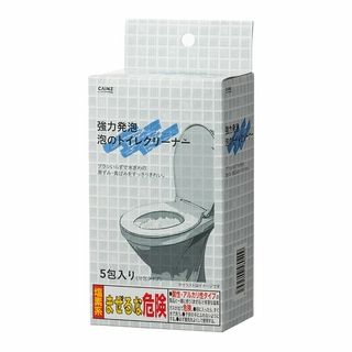 カインズ 強力発泡 泡のトイレクリーナー 40g×5包