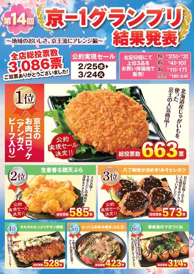 ☆京ー1グランプリ結果発表☆