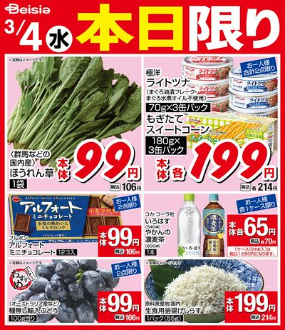 3/4限りのお買い得!