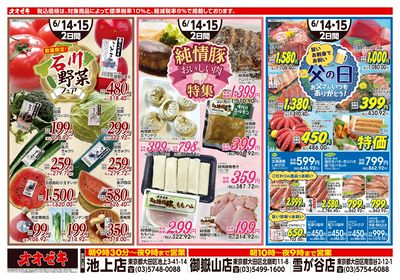 6/14(土)~6/15(日)