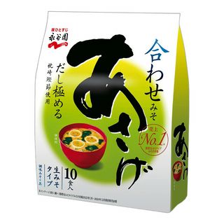 永谷園 生タイプみそ汁 あさげ徳用 10食入
