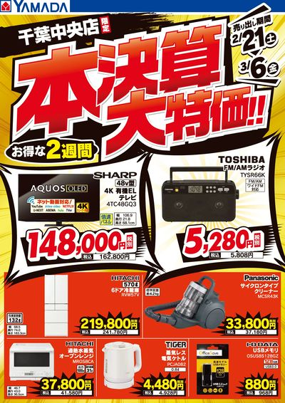 テックランド千葉中央店 のチラシ -