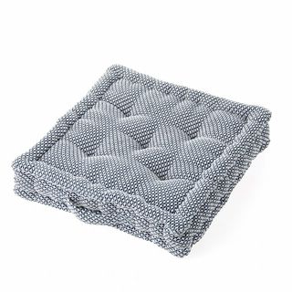 フロアクッション ホワイトクロス 40x40cm