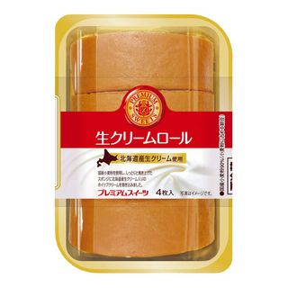 山崎製パン 生クリームロール 北海道産生クリーム使用 1個入