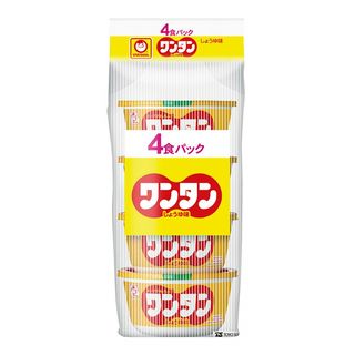 個数制限あり マルちゃん ワンタンしょうゆ 4食入
