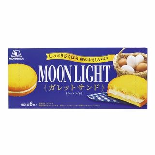 森永製菓 ムーンライトガレットサンド 6個入