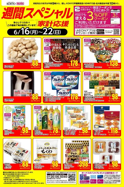 6/16~6/22 週間スペシャルWebチラシ