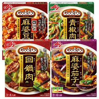 クックドゥ(回鍋肉用/青椒肉絲用/麻婆茄子用/四川式麻婆豆腐用)